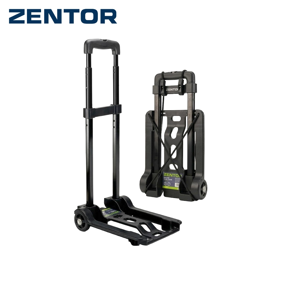 Zentor รถเข็น รถเข็นพับได้ 2 ล้อ รถเข็นอเนกประสงค์ รับน้ำหนักได้ 60 kg สำหรับใช้งานหนัก Trolley Cart