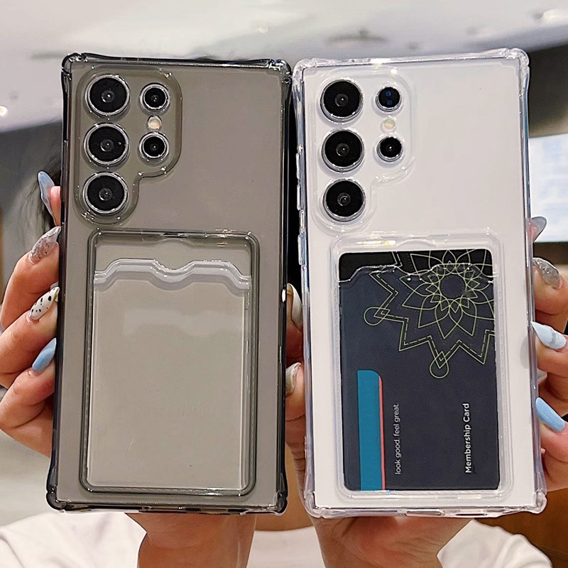 ช่องเสียบการ์ด เคสโทรศัพท์ Samsung S26 S25 S24 FE S23 S22 S21 Ultra A73 A57 A56 A55 A54 A53 A37 A36 A35 A17 A16 A15 A14