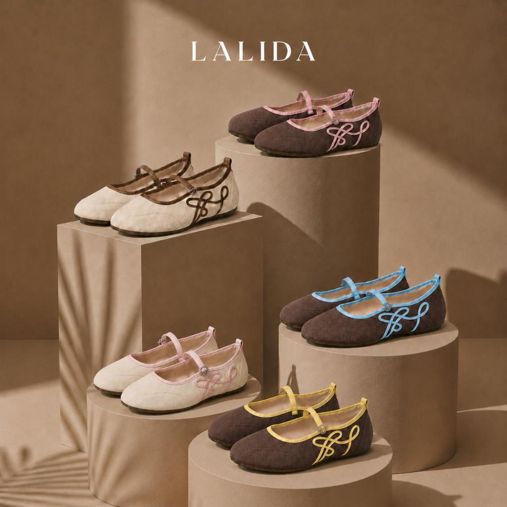 【LALIDA SHOES】รองเท้า Mary Jane Sneakers รุ่นใหม่ 2026