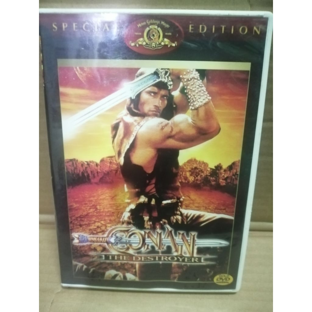 DVD ภาพยนตร์เรื่อง Conan the Destroyer (1984)