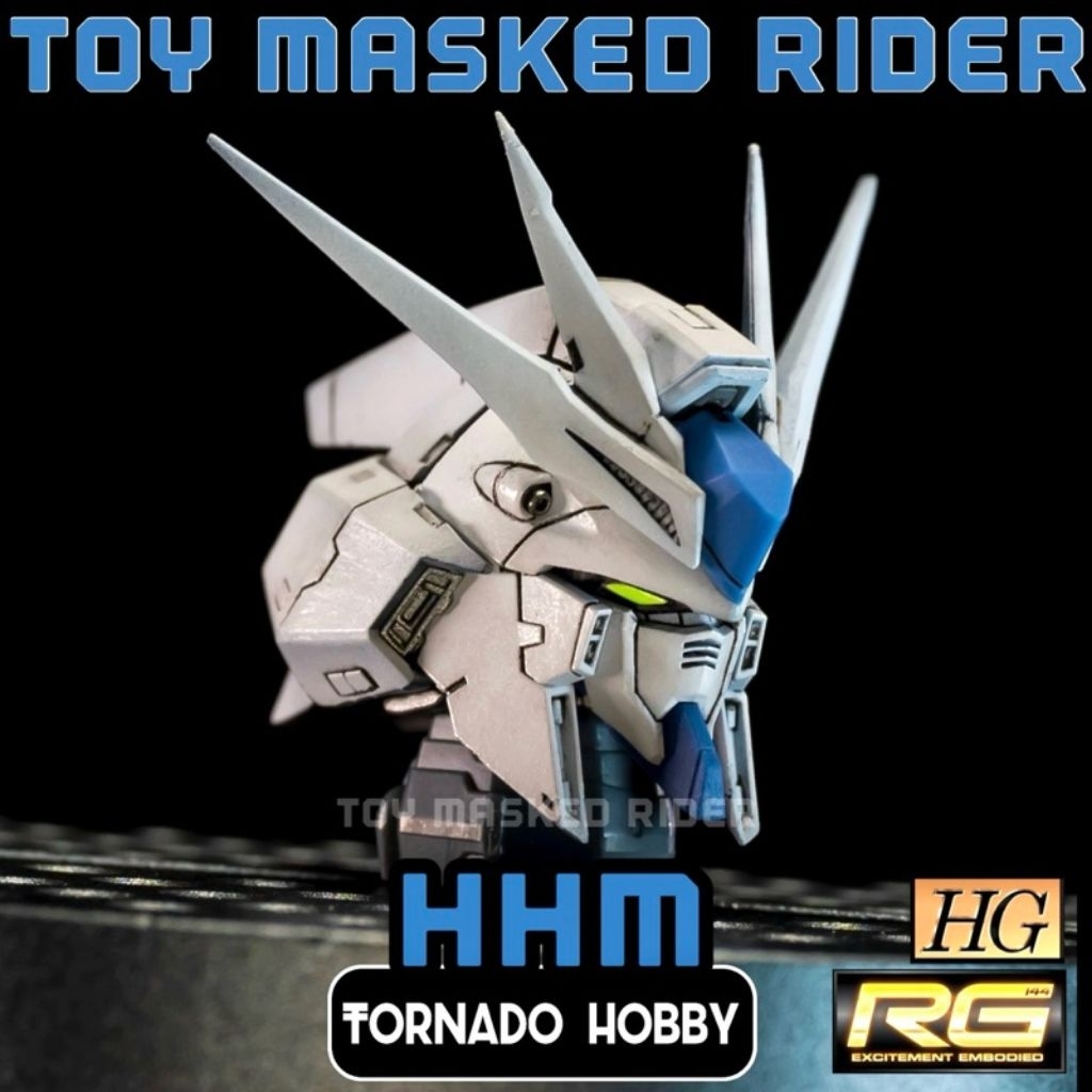 Tornado hobby ชุดหัวเเต่งเรซิ่น Rg 1/144 Hi-nu gundam พร้อมส่ง