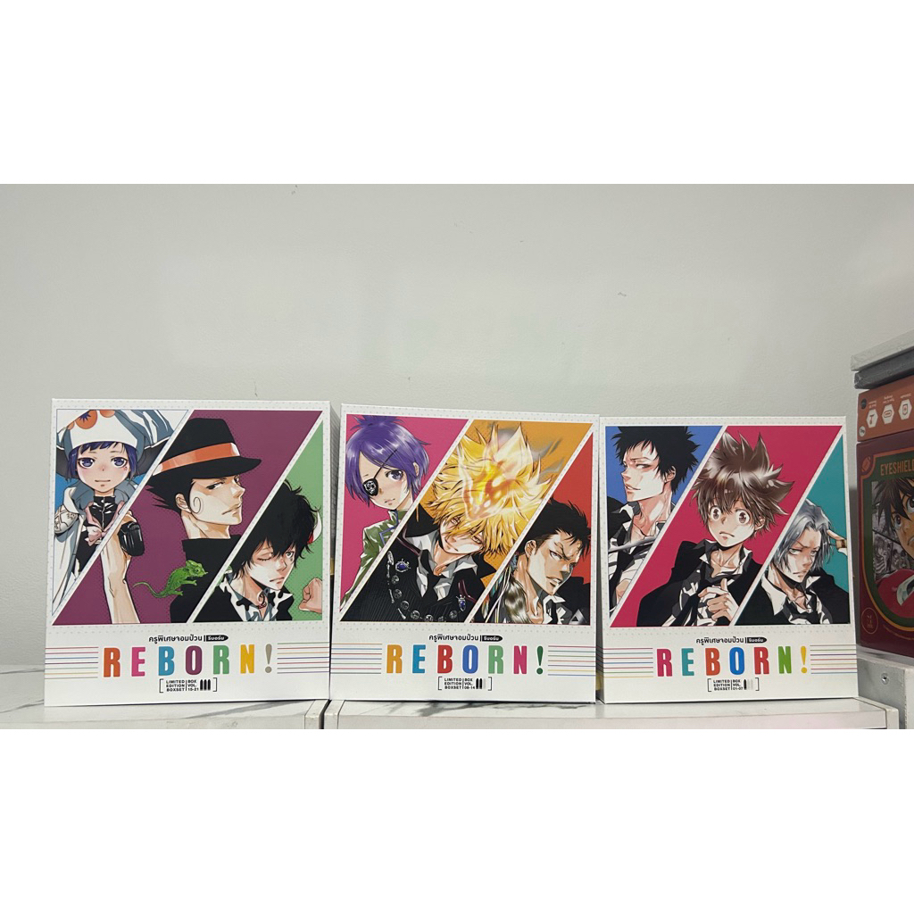 Boxset Reborn! ครูพิเศษจอมป่วน เล่ม 1-21+Box set 1-3+โปสการ์ด 21 ใบ ครบจบ มือ 1