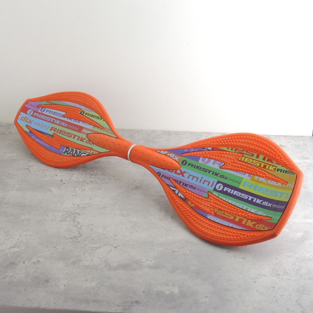 RAZOR >> RIPSTIK DLX MINI Snake Board, Waveboard, Caster Board สีส้ม มือสองญี่ปุ่น