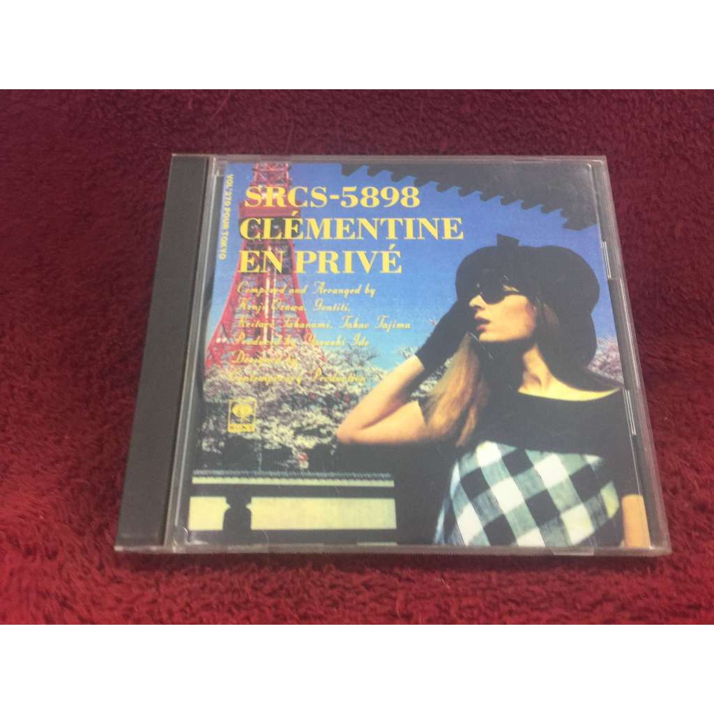 CD Clémentine – En Privé (Vol #270 Pour Tokyo) สภาพตามรูปปก ZA354-180