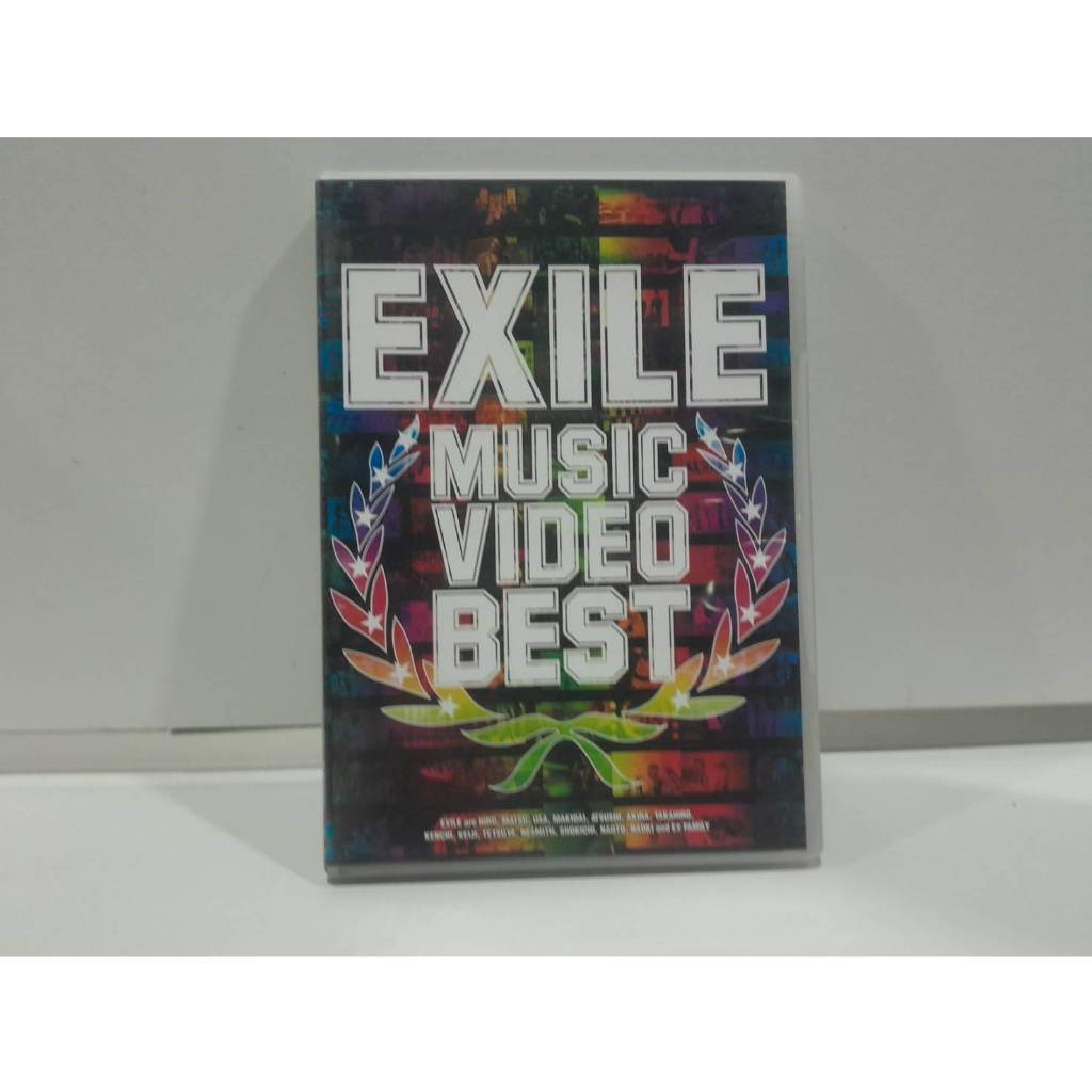 2 DVD MUSIC ซีดีเพลงสากล'EXILE MUSIC VIDEO BEST   (L1G13)