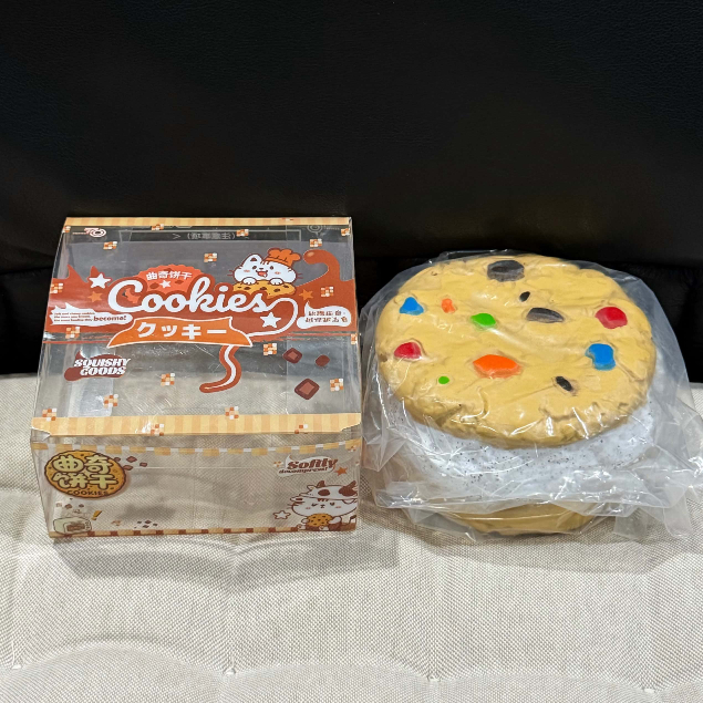 (ของแท้/มือ1) 7700 Squishy Jumbo Cookie สกุชชี่คุกกี้ยักษ์ หอม นุ่ม สโลว์