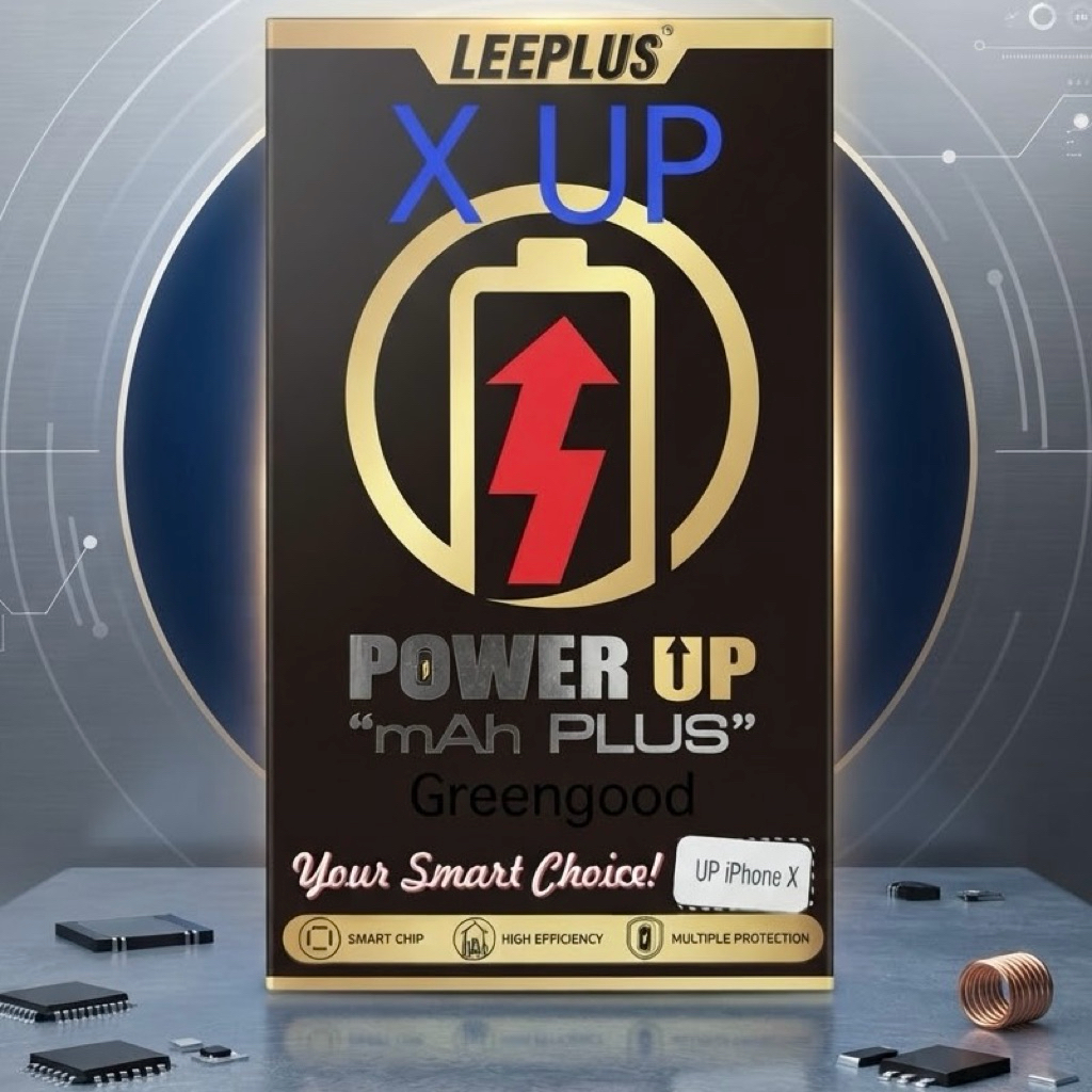 X UP แบตสำหรับ iPhone X UPเพิ่มความจุ ไอสิบ แบตเช็คสุขภาพแบตได้ 100% แบต ไอโฟu X แบตเตอรี่ i X มี มอก.ประกัน12 เดือน