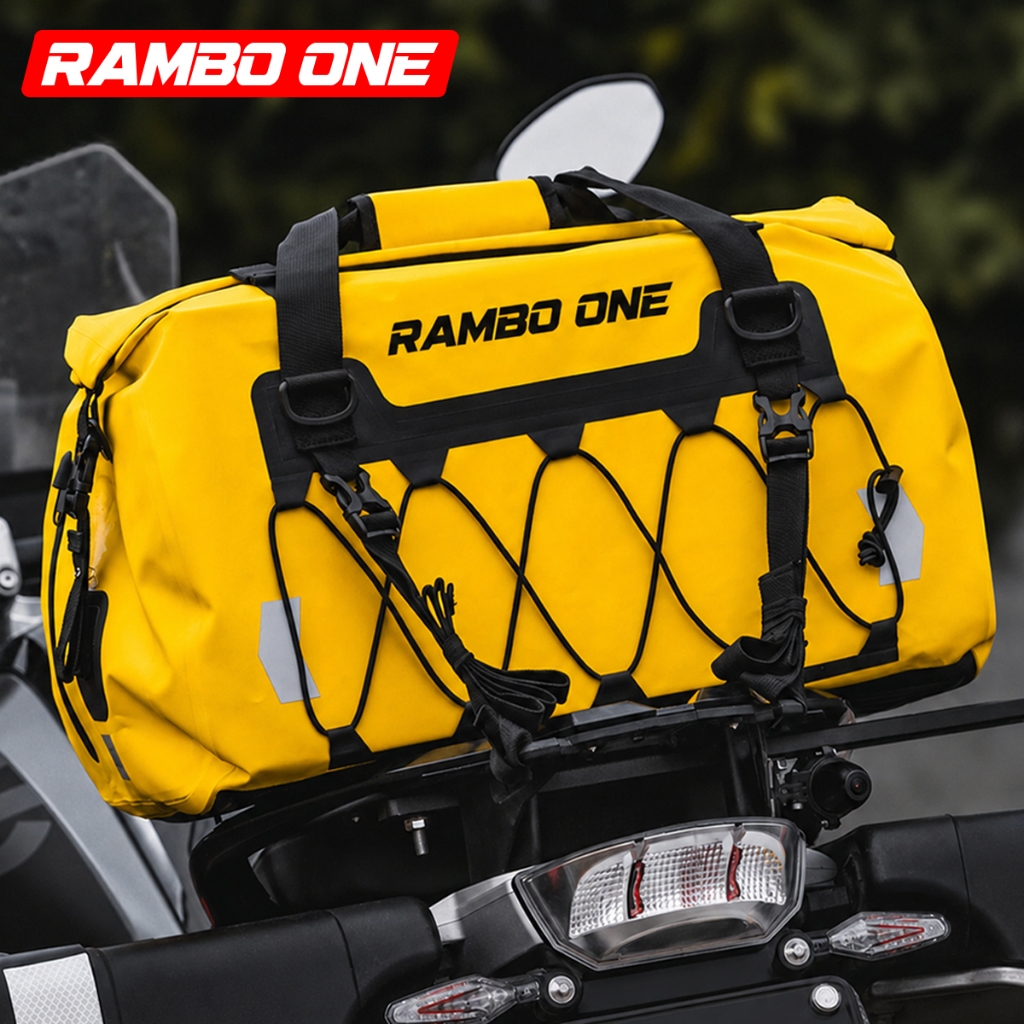 RAMBO ONE ใหม่ MB4 Waterproof Bag กระเป๋าเดินทาง กระเป๋าหลังมอเตอร์ไซค์กันน้ำ เอนกประสงค์ รูปที่ 2