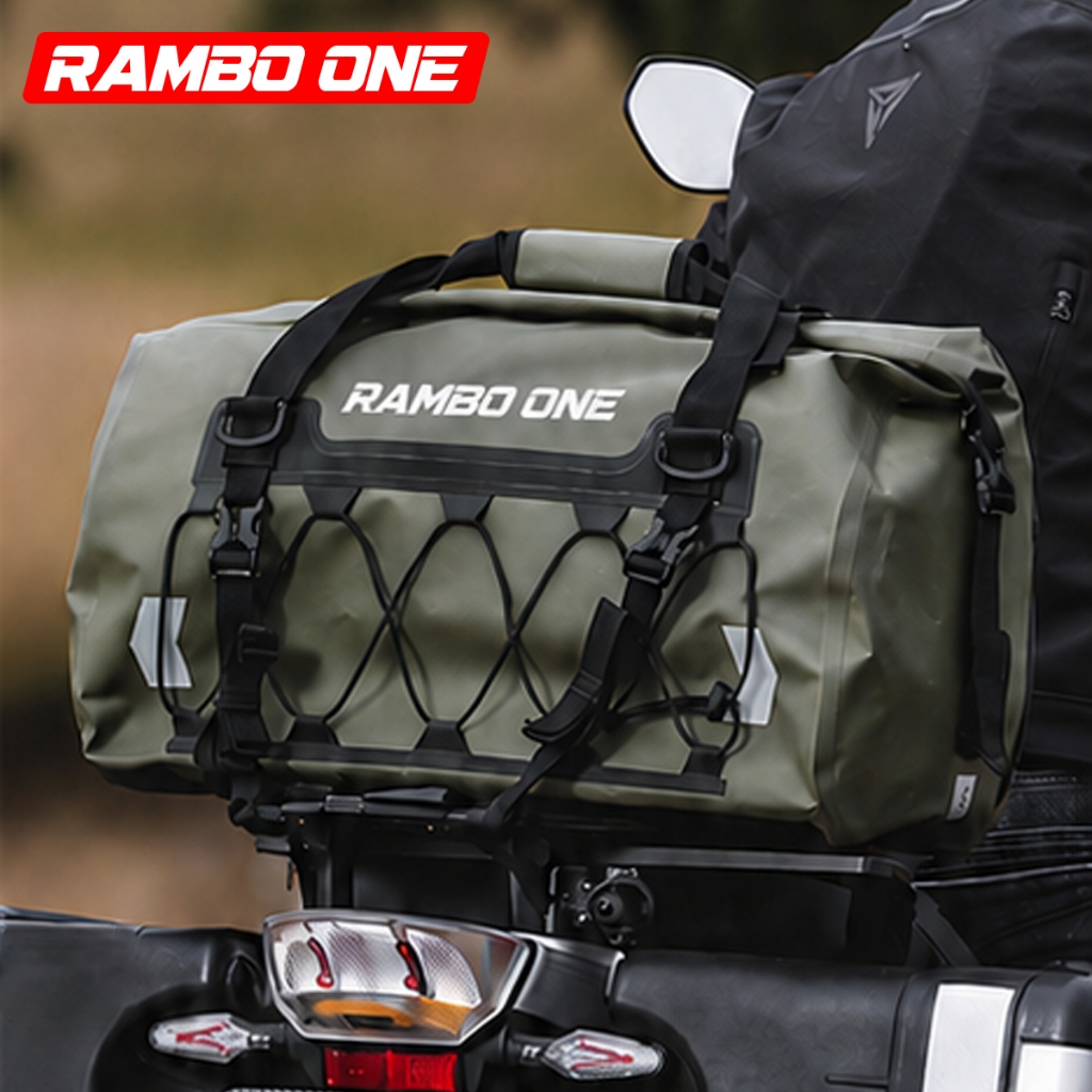 RAMBO ONE ใหม่ MB4 Waterproof Bag กระเป๋าเดินทาง กระเป๋าหลังมอเตอร์ไซค์กันน้ำ เอนกประสงค์ รูปที่ 3