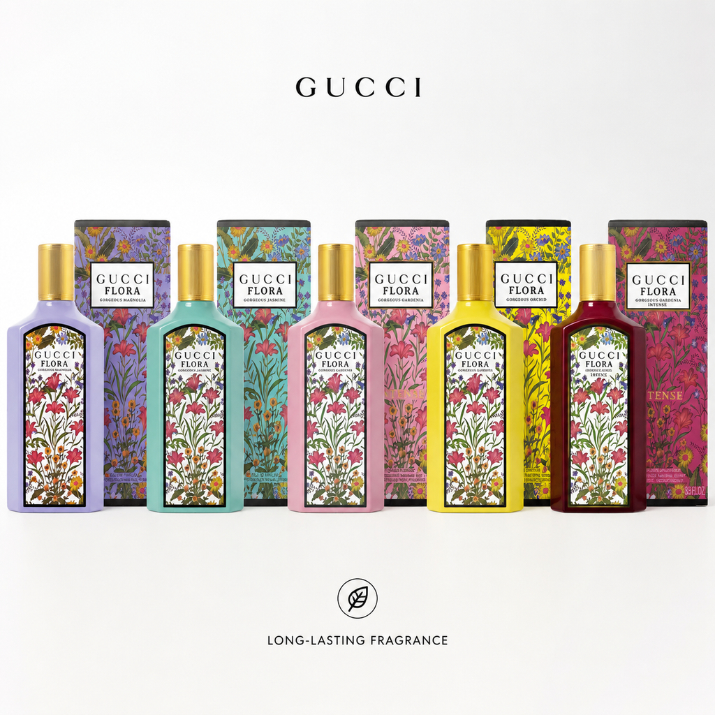 GUCCI Flora Gorgrous Orchid/Magnolia/Intense/Gardenia น้ำหอมผู้หญิง กลิ่นดอกไม้สดใส หอมสะอาด ละมุน