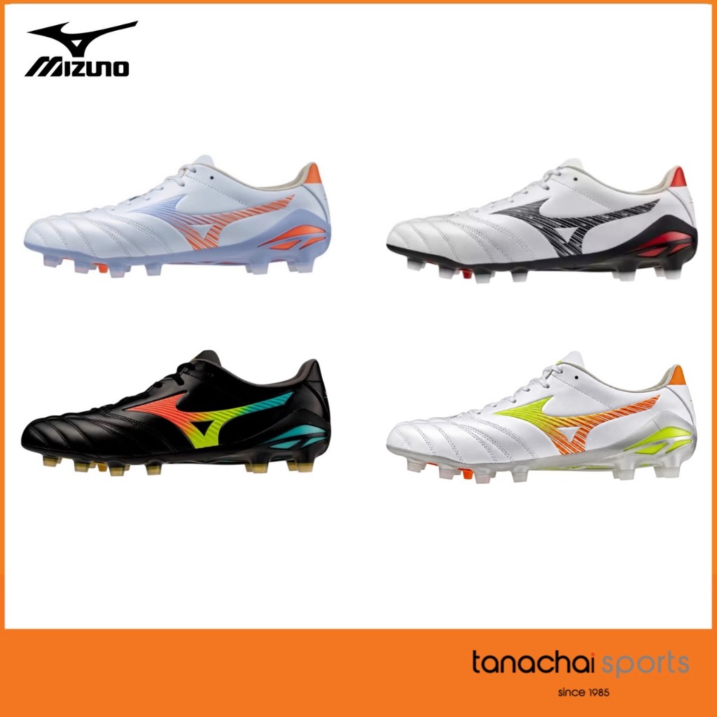 MIZUNO MORELIA NEO V PRO รองเท้าฟุตบอล สตั๊ด หนังจิงโจ้ มิซูโน่ แท้