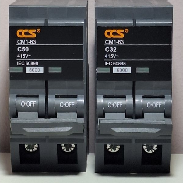 CCS เมนเบรกเกอร์เซอร์กิต  รุ่น Plug in( แบบเสียบ) 32A,63A