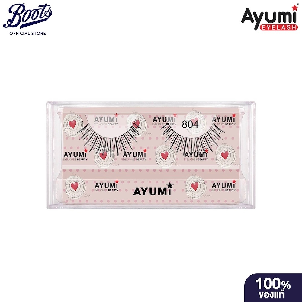 Ayumi Eyelashes Cutie No.804 อายูมิ ขนตาปลอม คิวตี้ เบอร์ 804