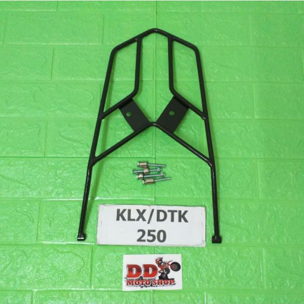 แร็คท้าย KLX250  DTK250 D-TRACKER250 ตะแกรงท้ายklx250 d-tracker250