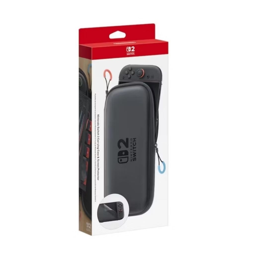 มือ 1 ศูนย์ไทย Synex! กระเป๋า+ฟิล์มหน้าจอ+ผ้าเช็ด Nintendo Switch 2 Carrying Case and Screen Protect