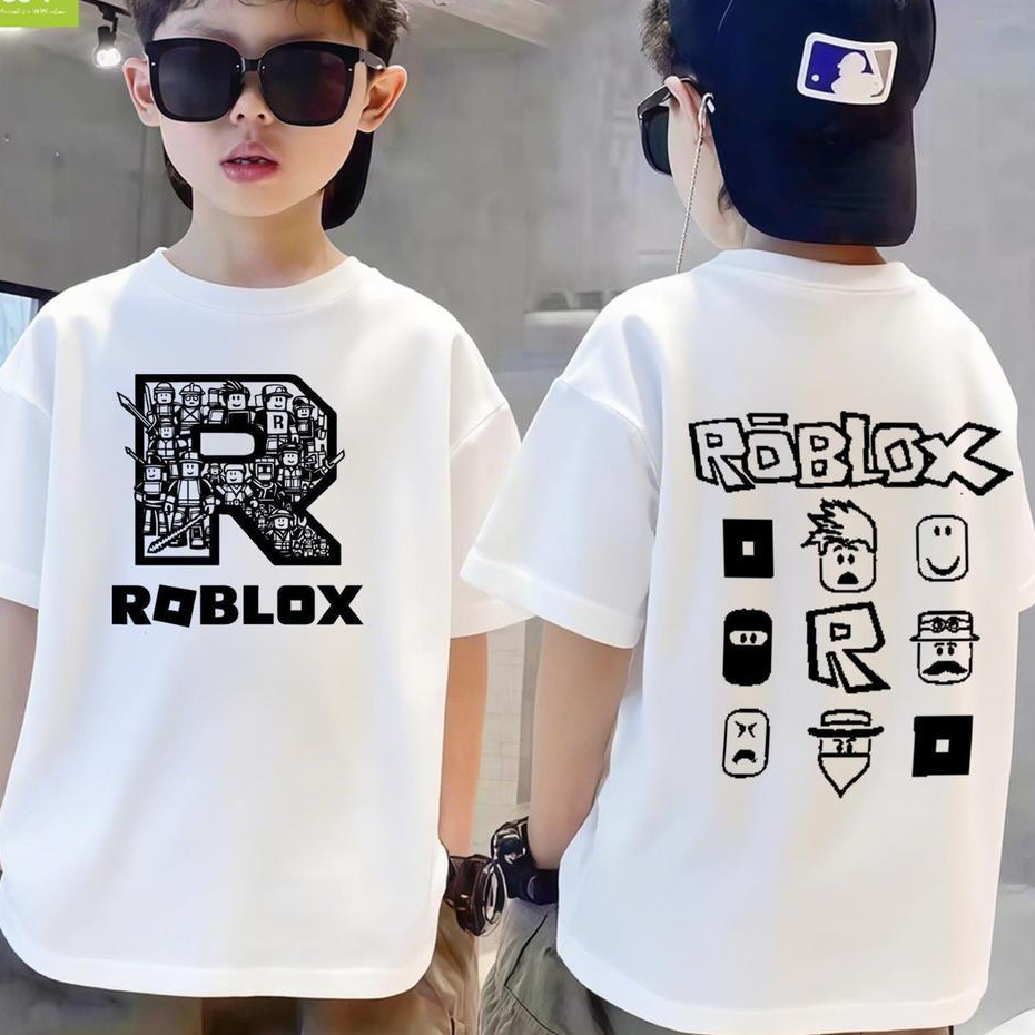 CODเสื้อยืดแขนสั้นสำหรับเด็กแฟชั่นเกาหลีปี 2026 เนื้อผ้าโซโรนา เหมาะสำหรับเด็กชายหญิง
