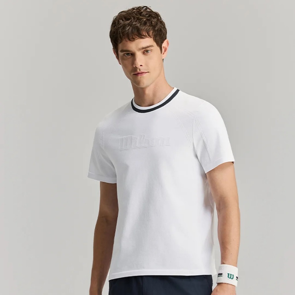 WILSON Men Center Seamless Tee V2 เสื้อกีฬาผู้ชาย WN00096W001001 OFFICIAL STORE — صورة 6