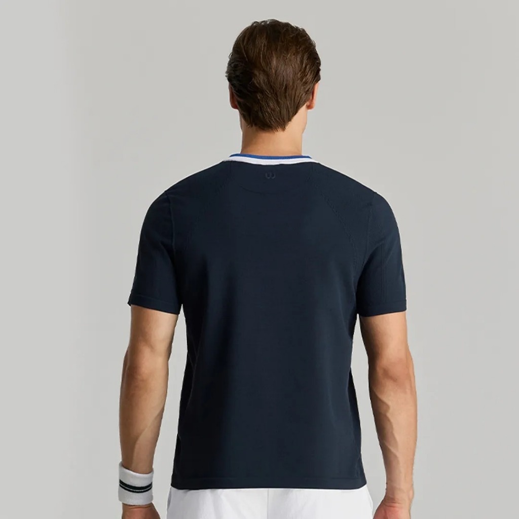 WILSON Men Center Seamless Tee V2 เสื้อกีฬาผู้ชาย WN00096W001001 OFFICIAL STORE — صورة 3
