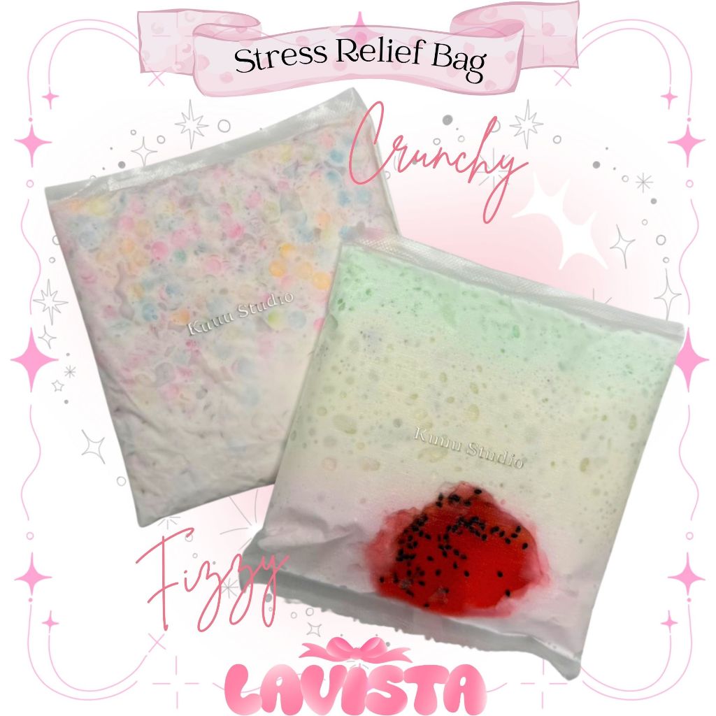 [ส่งจากไทย] ถุงบีบคลายเครียด Stress Relief Bag อ่านรายละเอียดก่อนสั่ง (2รุ่น)