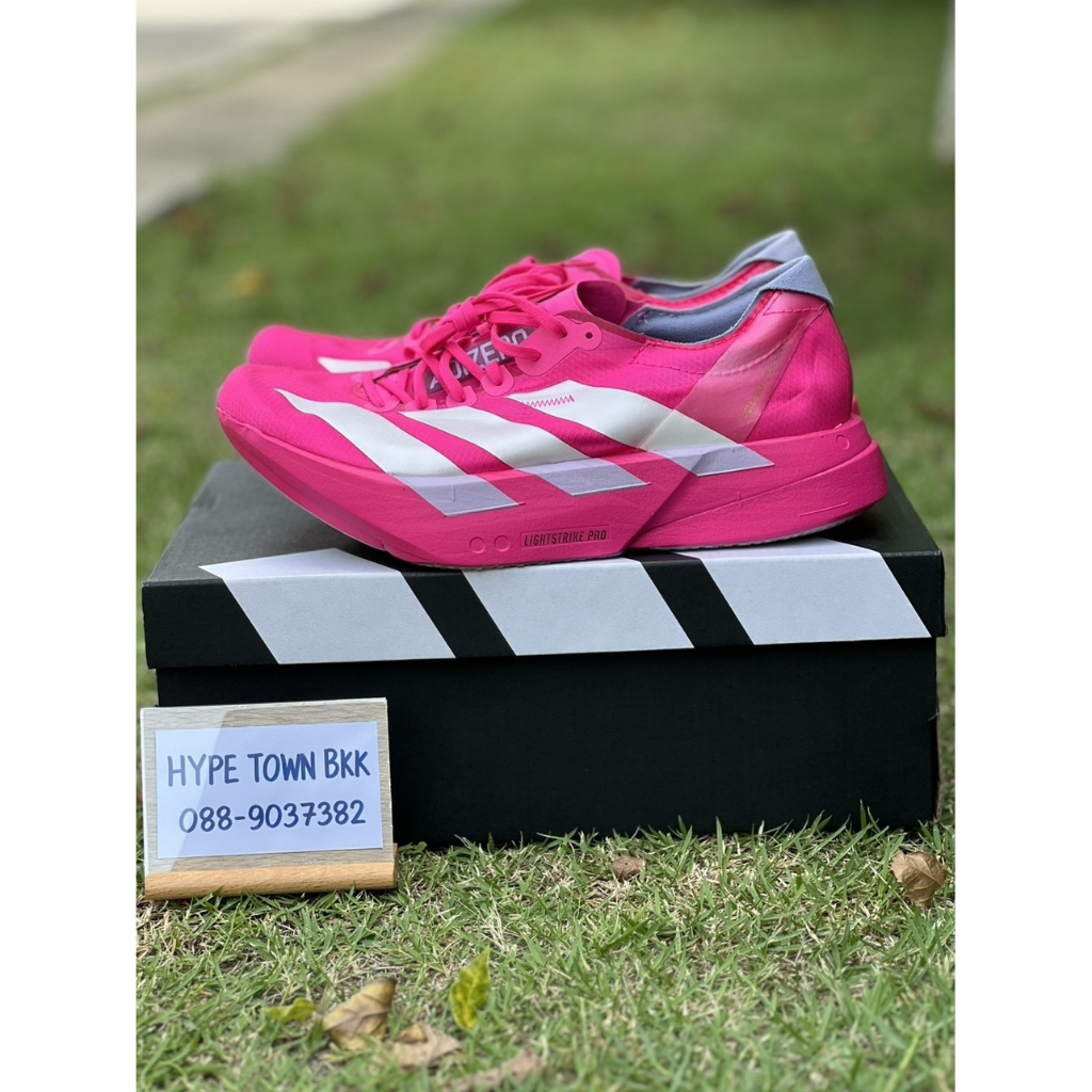 [ PREORDER ] รองเท้าวิ่ง Adidas Adizero Adios Pro 4 สี Shock Pink JR1269 มือ1 ของแท้ 100%