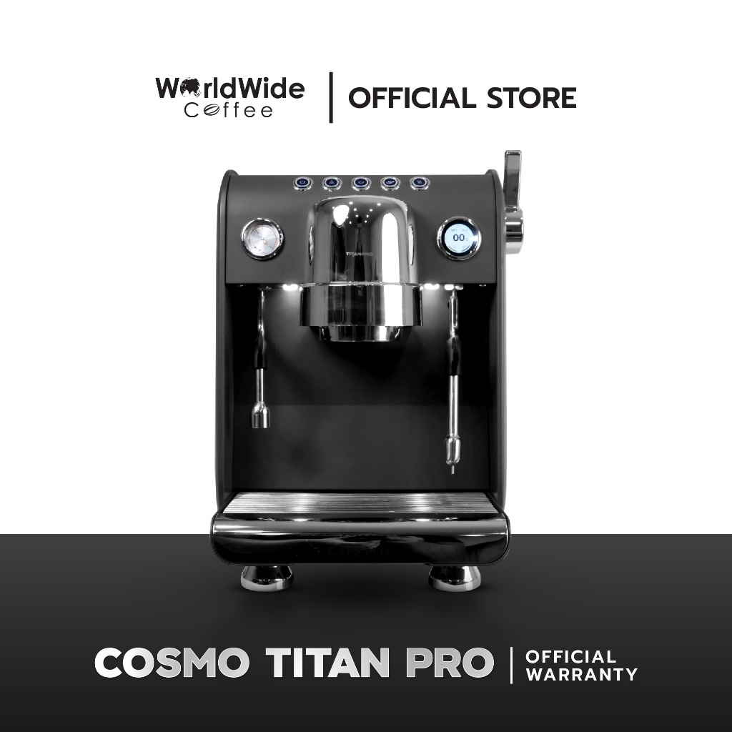 เครื่องชงกาแฟ COSMO TITAN PRO หัวชงขนาดมาตรฐาน 58 MM.