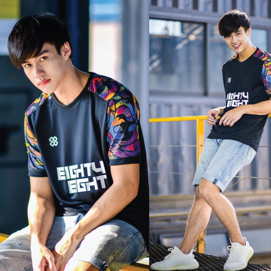 EIGHTYEIGHT เสื้อกีฬาผ้าไมโคร รุ่น KANOK 02 02 SA