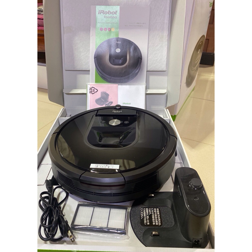 สินค้าพร้อม ส่งเครื่องดูดฝุ่นหุ่นยนต์ IRobot Roomba 980