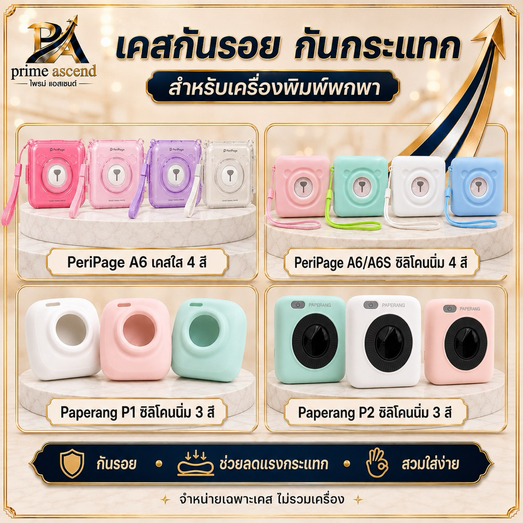 เคสกันรอย กันกระแทก PeriPage & Paperang