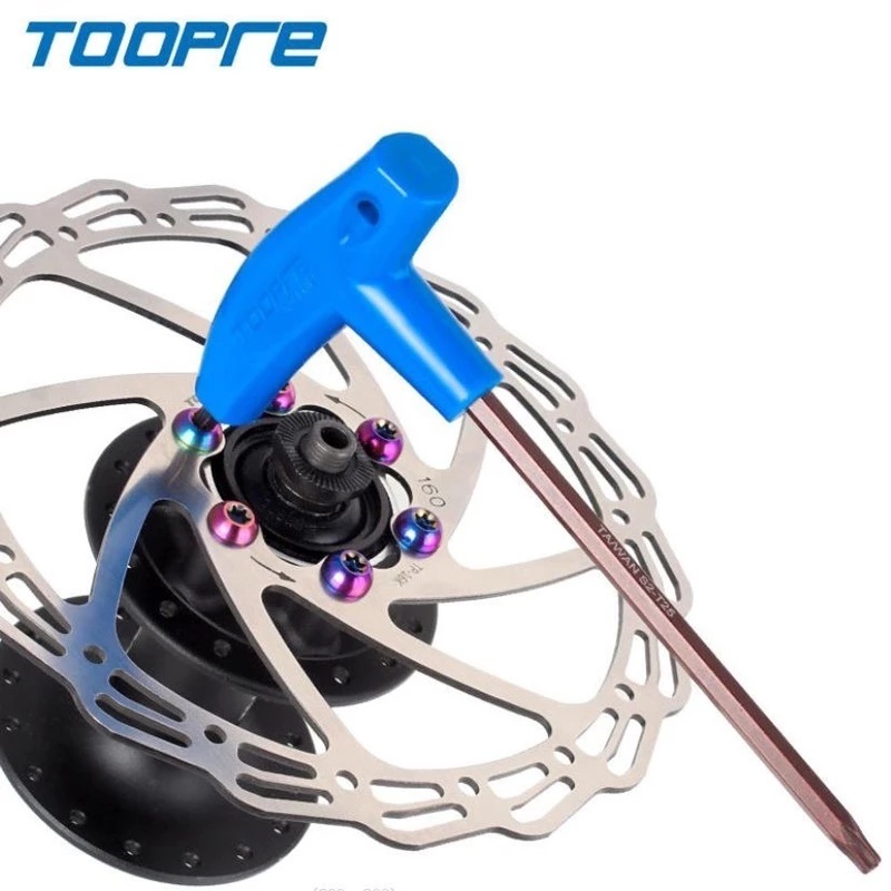 TOOPRE T-Handle Hex Key ประแจหกเหลี่ยม H3 H4 H5 H6 / Torx T25 หัวบอล เหล็ก S2 — صورة 2