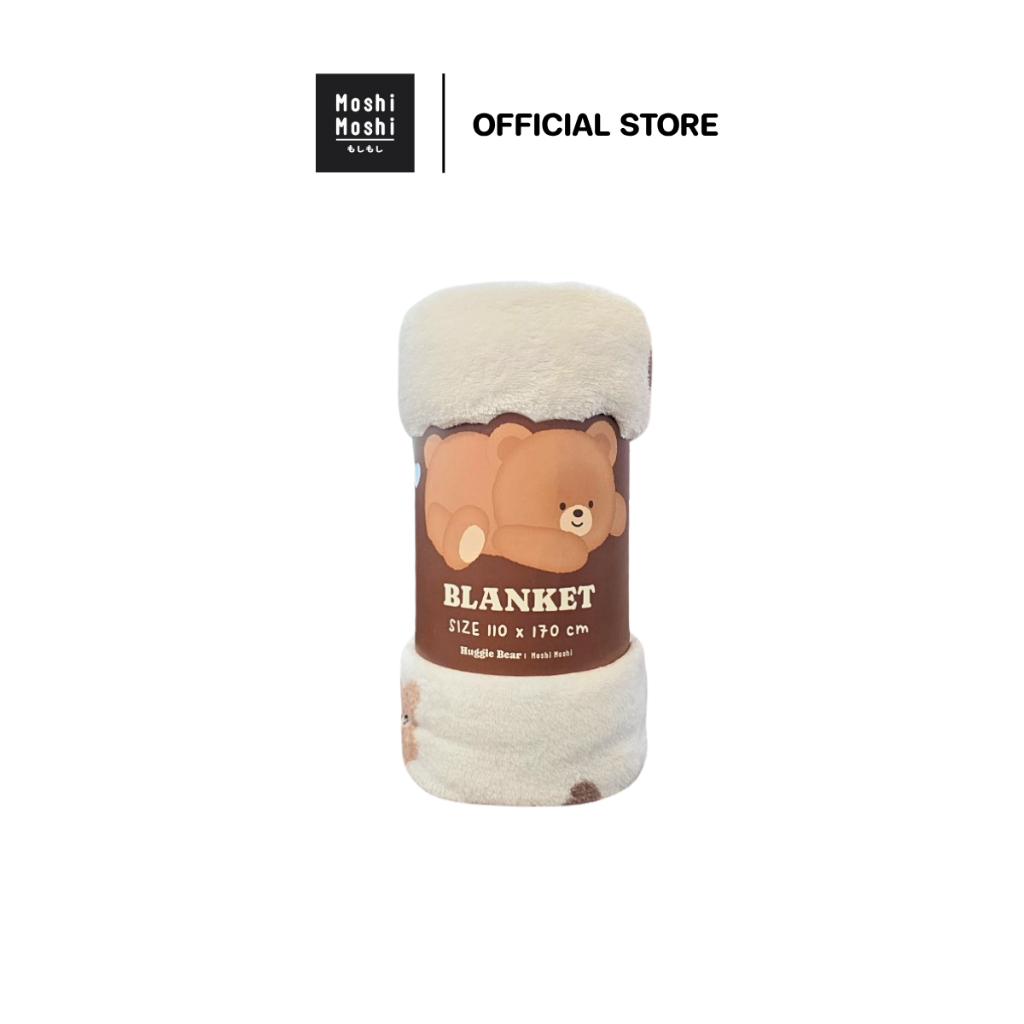Moshi Moshi ผ้าห่มโมชิโมชิ ลาย Huggie Bear รุ่น 8100052797