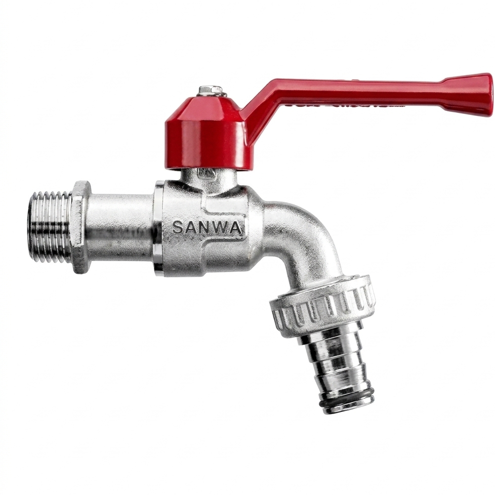 ก๊อกสนาม ก๊อกน้ำแฟนซี SANWA 1/2"