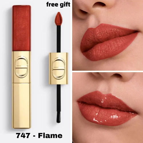 DIOR Rouge Dior Sequin Liquid Duo ลิปจิ้มจุ่มสองหัว ลิปกลิตเตอร์ กลอส ปากฉ่ำวาว ติดทน Limited Edition ของแท้