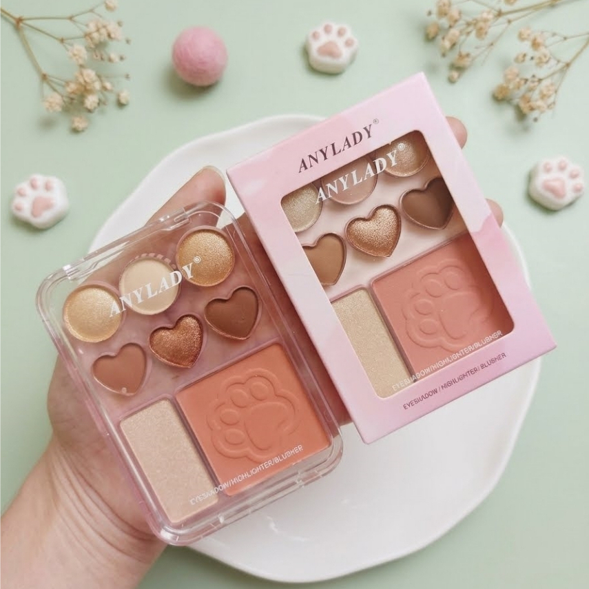 🌈Kiss Beauty🌈 Anylady Eyeshadow & Blusher & Highlighter