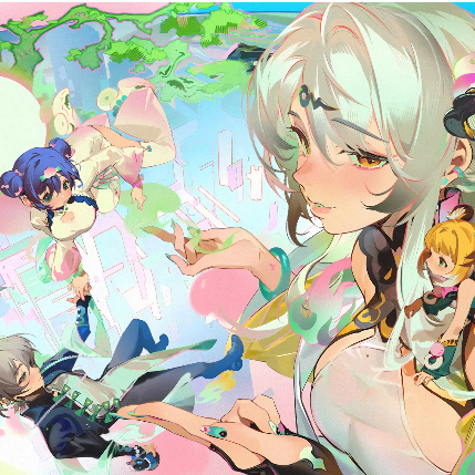 [ พร้อมส่ง / Official ] Zenless Zone Zero Where Clouds Embrace the Dawn - Badge Ticket ZZZ เข็มกลัด 