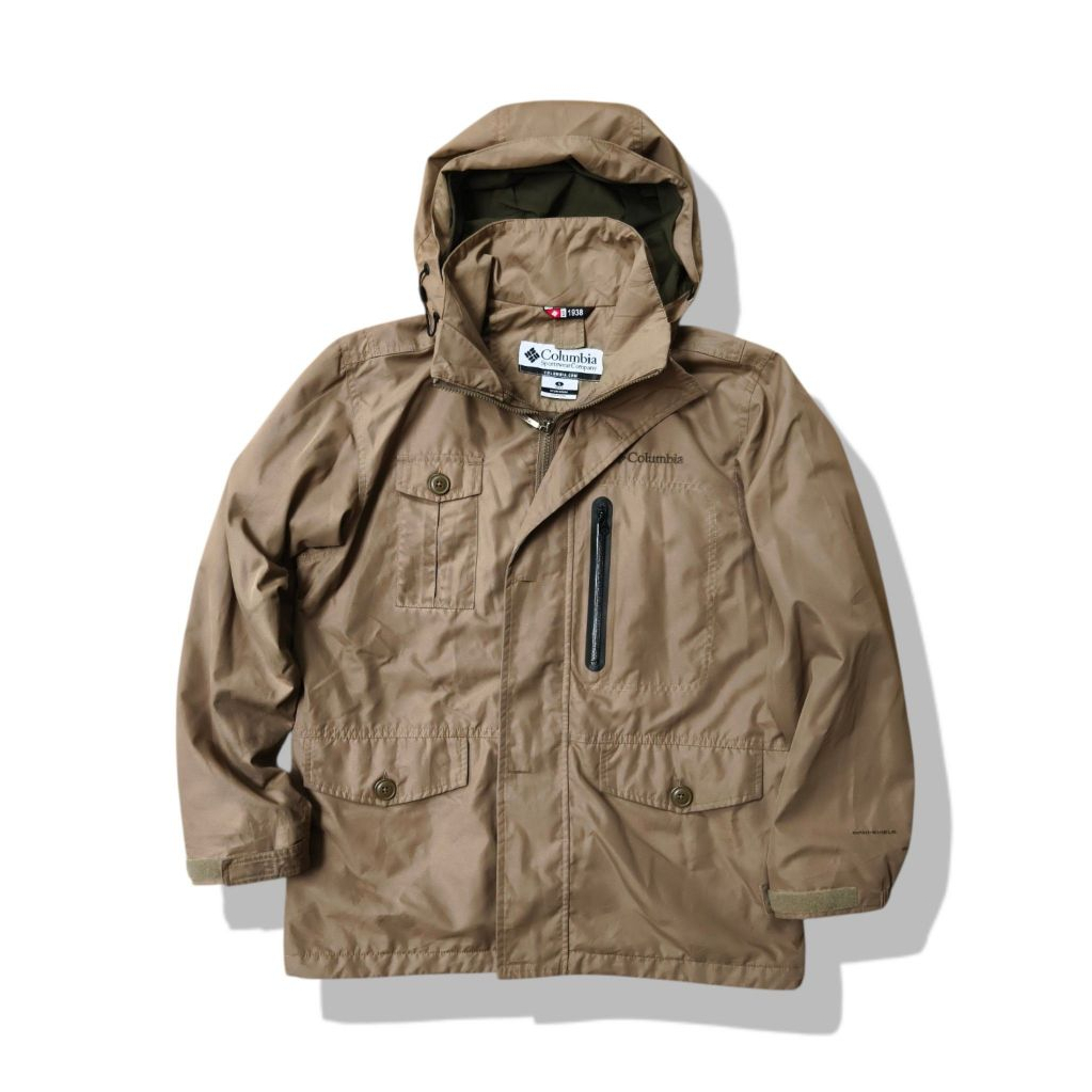 Columbia Lomberd II Mountain Parka Hooded Jacket มือสอง(S) รอบอก 45”