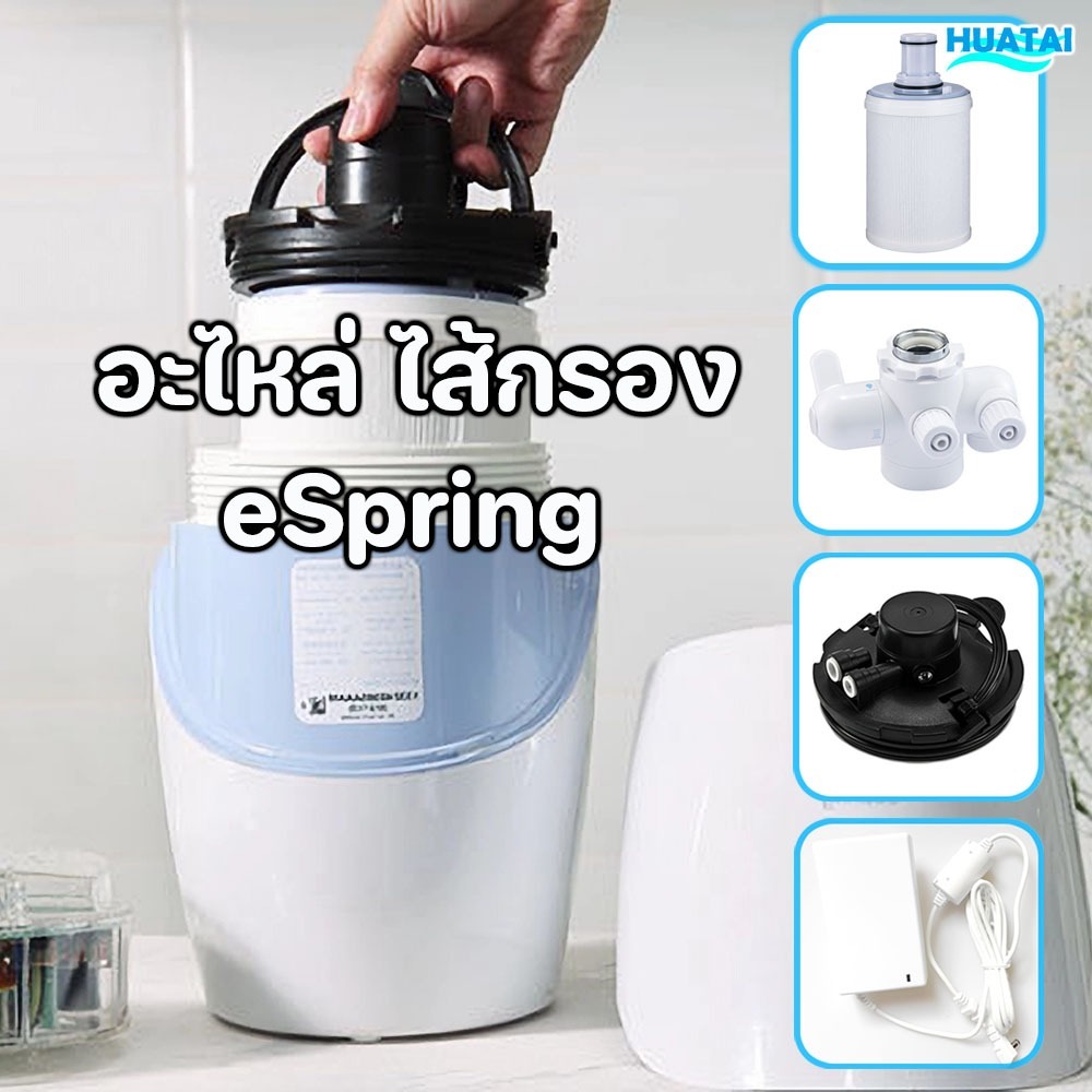 ไส้กรอง ฝาครอบชุดไส้กรองคาร์บอน Filter Bracket อะไหล่ eSpring เครื่องกรองน้ำอีสปริงแท้ แอมเวย์ อะไหล่ eSpring