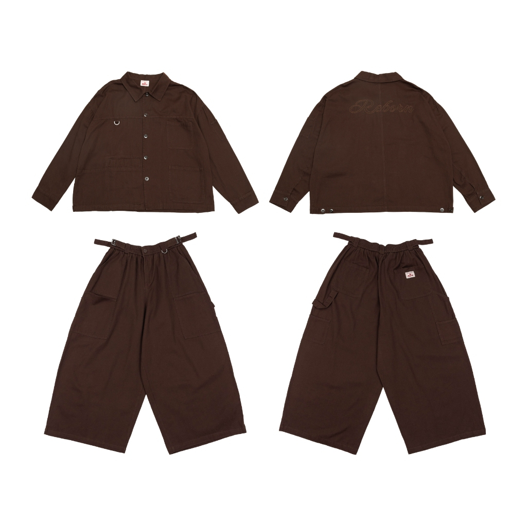 RUMb - ชุดเซต เสื้อแจ็คเก็ต กางเกงขายาว รุ่น WAKU JACKET & KAAPENTAA PANTS - Col. REBORN รูปที่ 9