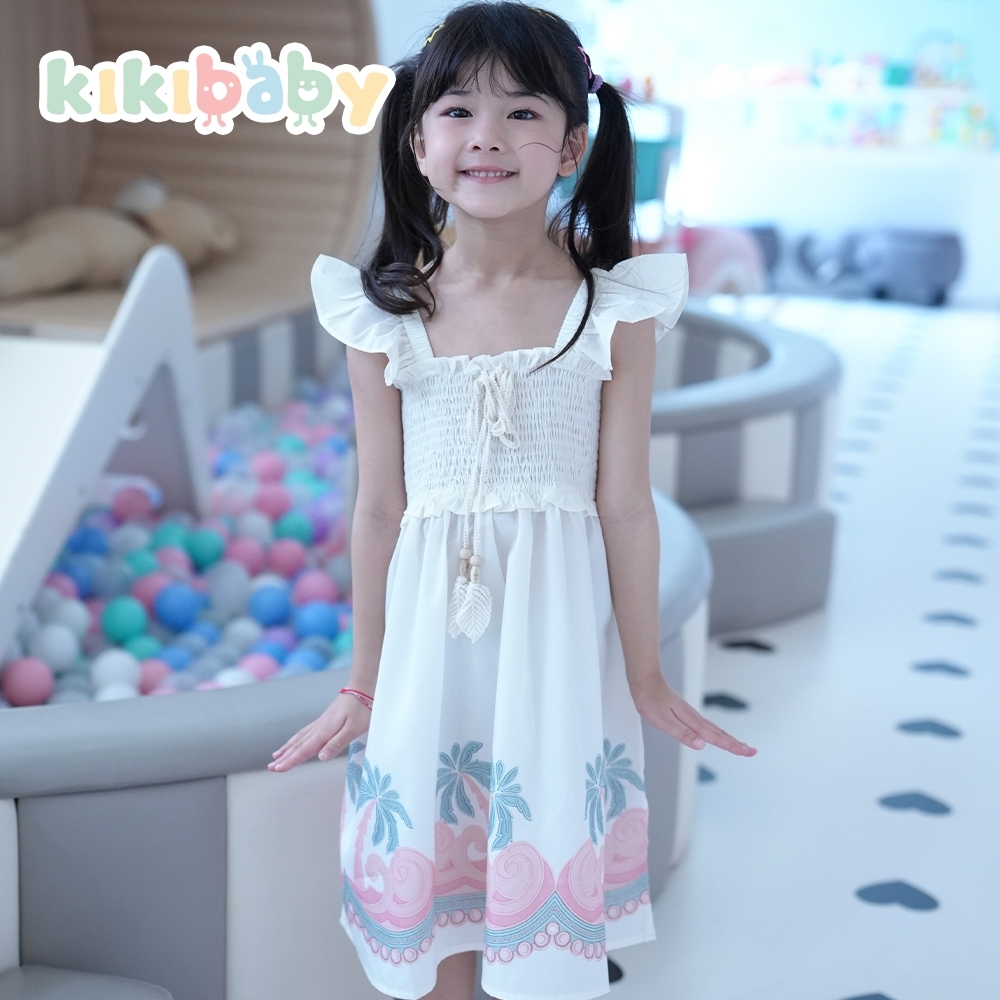 Kiki Baby فستان صيفي بنات بالزهور (90-150) — صورة 6