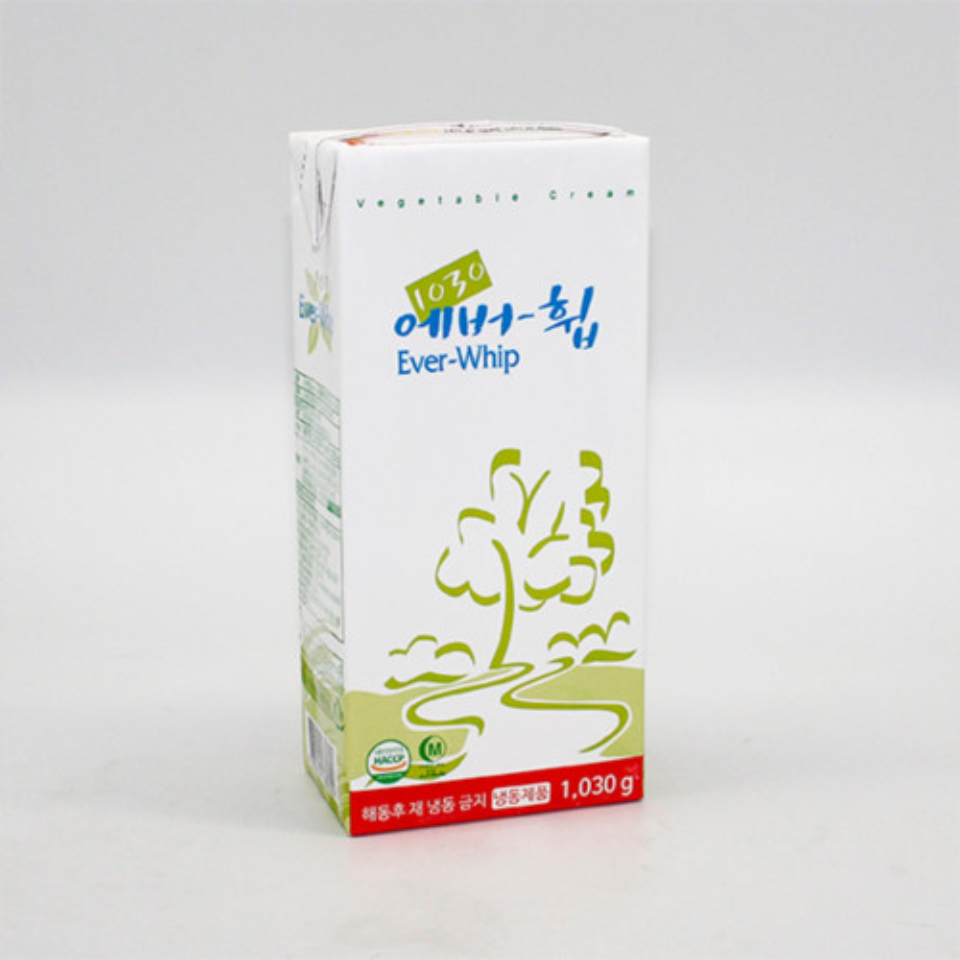 Ever-whip Non Diary Whipping Cream 1030g 에버휩 1030g