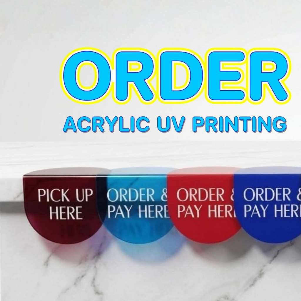 ป้าย ORDER & PAY HERE