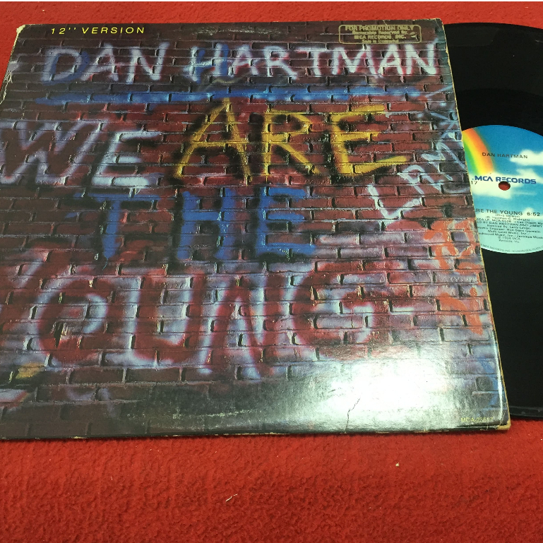 We Are the Young -  Dan Hartman ขนาด 12 นิ้ว LP ร้าน PinHaiMusic B200