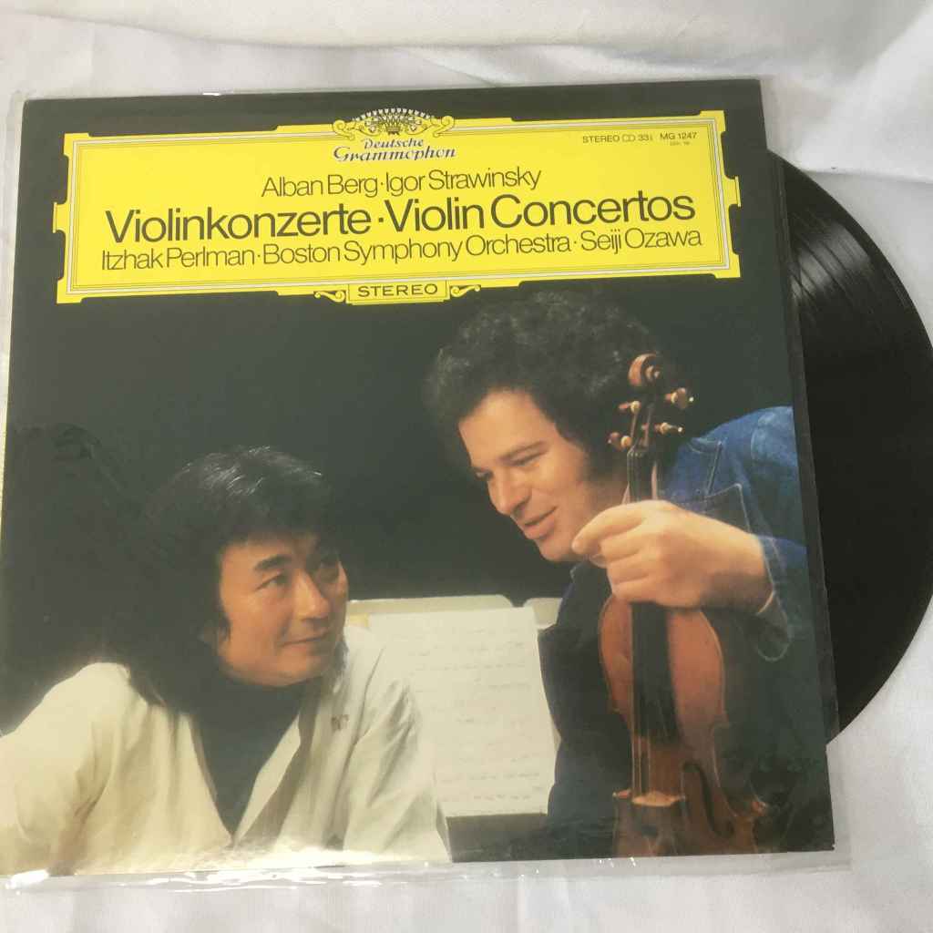 Alban Berg - Igor Stravinsky แผ่นเสียงไวนิว LP ขนาด 12 นิ้ว K657