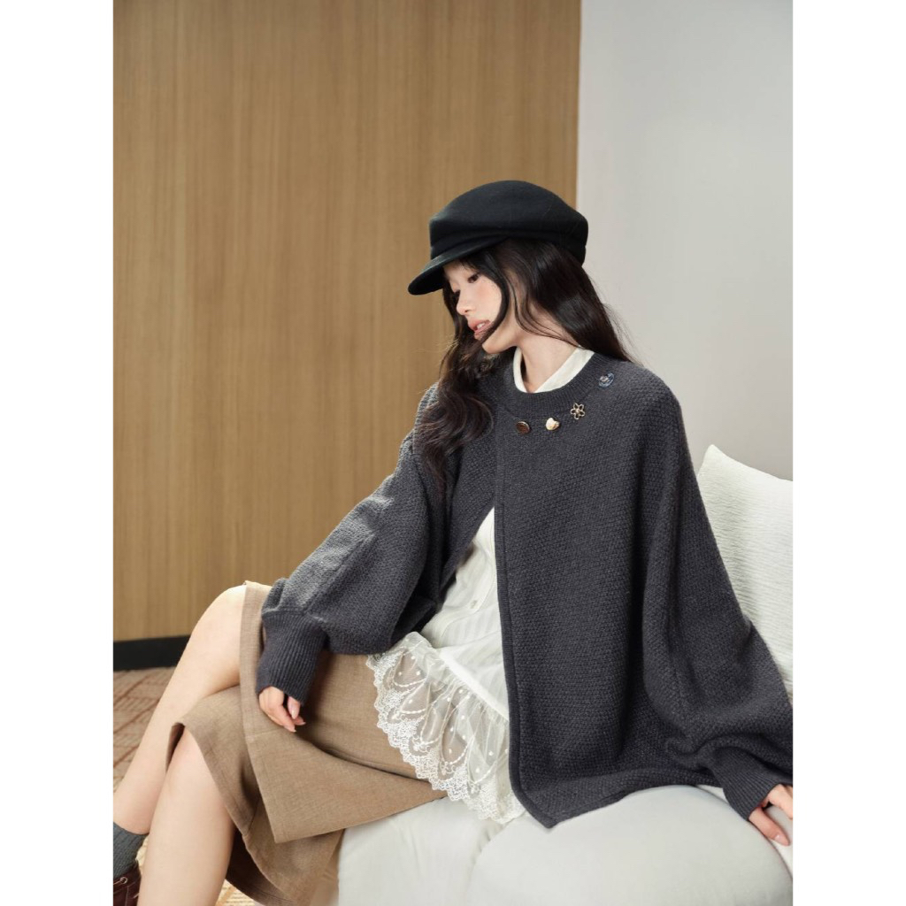 [Preorder] KUOSE : Cape Style Cardigan