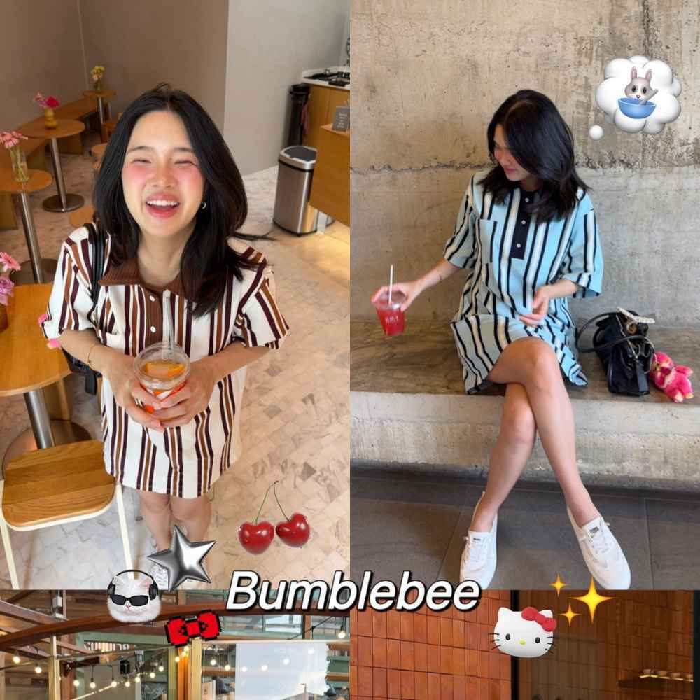 12FEBRUARY | BUMBLEBEE DRESS - Godang Clearance Sale