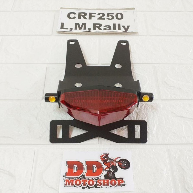 ท้ายสั้น CRF250L CRF250M CRF250RALLY โครงเหล็กหนา #1.2 mm #ใส่ไฟตาแมว CRF250L CRF250M CRF250RALLY