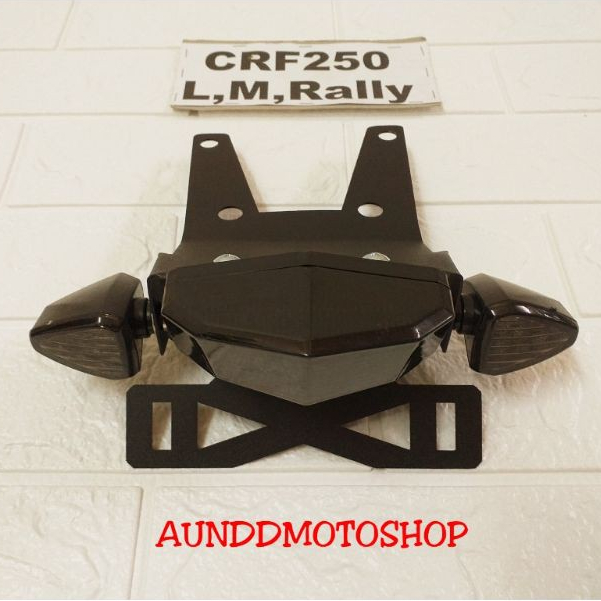ท้ายสั้น crf250l m rally แบบใส่ไฟเลี้ยวแต่ง #โครงเหล็กหนา 1.2 mm ท้ายสั้นcrf250l crf250m crf250rally