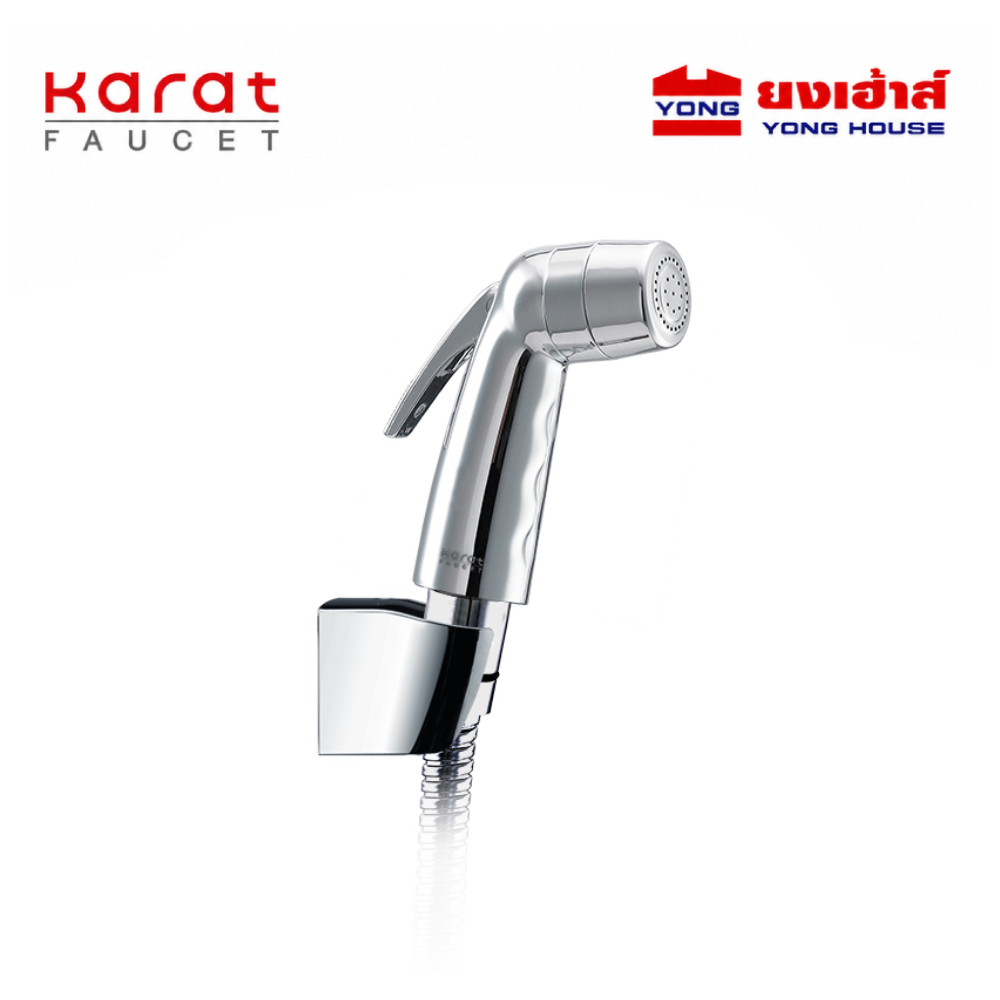 KARAT FAUCET สายฉีดชำระ รุ่น BW01-50S สีโครเมี่ยม ยาว 120 ซม.
