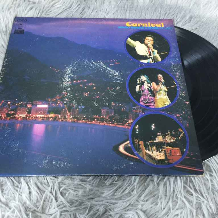 Sérgio Mendes & Brasil '77 – Carnival / Sergio Mendes & Brazil '77 Live! ขนาด 12 นิ้ว LP G100