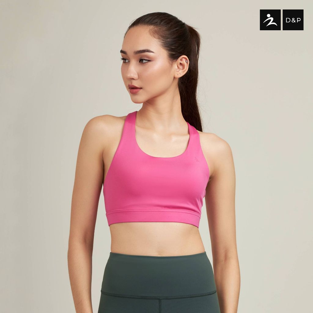 D&P Sport  Sport Bra | ALLways | D-7704 สปอร์ตบรา ไร้โครง กระชับ เก็บเนื้อส่วนเกินได้ดี