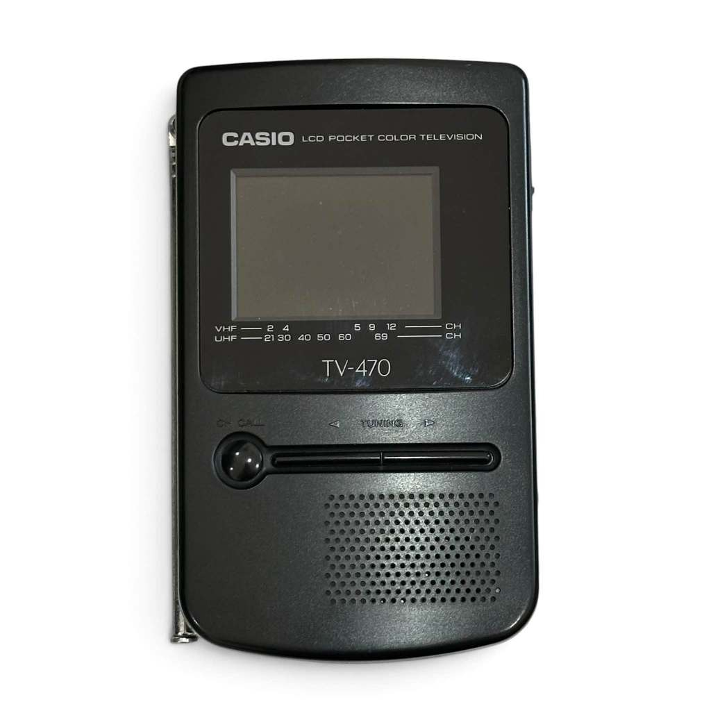 ทีวีพกพา Casio TV-470 มือสอง